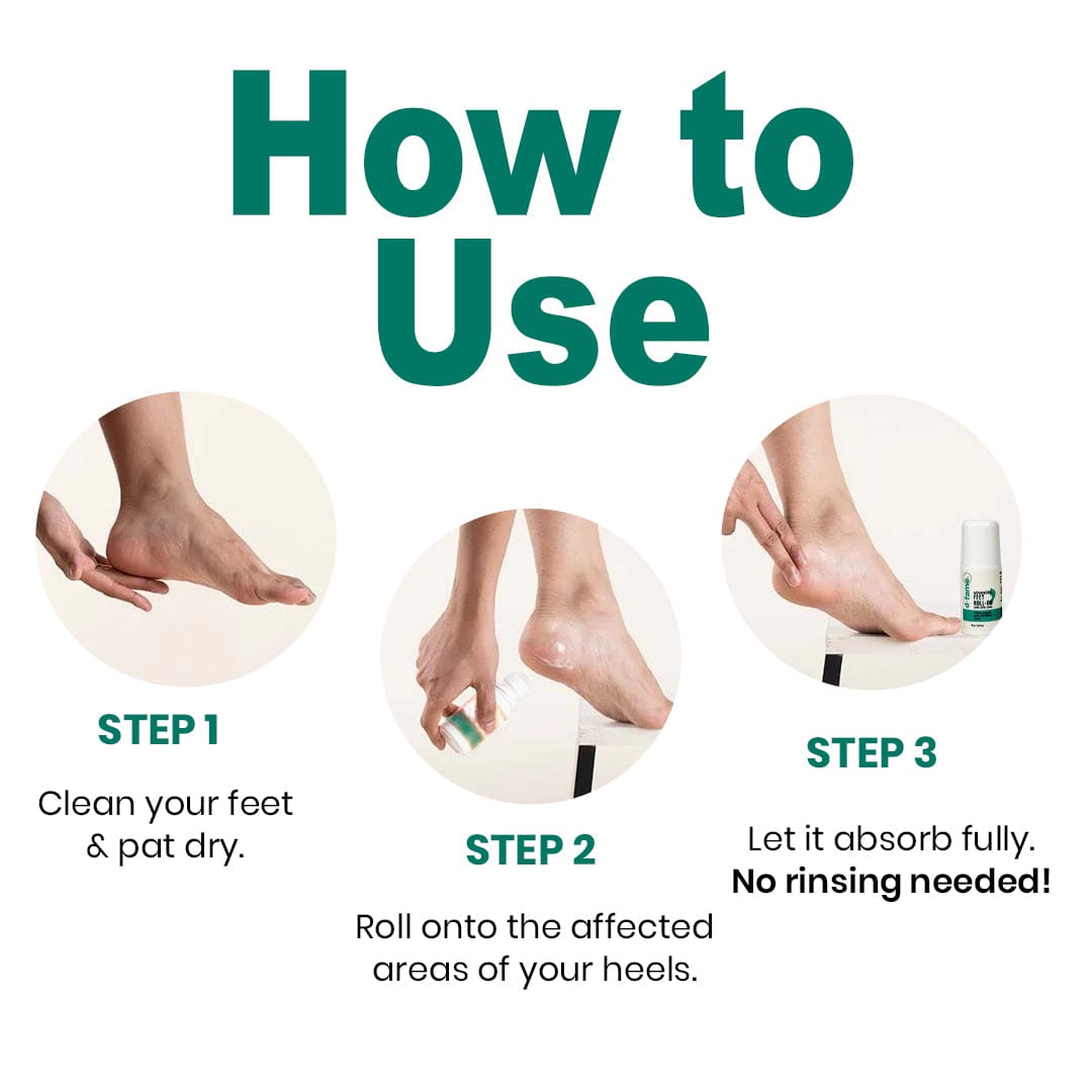 D-Fame Advanced Feet Roll-On – 25% Urea Heel Repair Formula