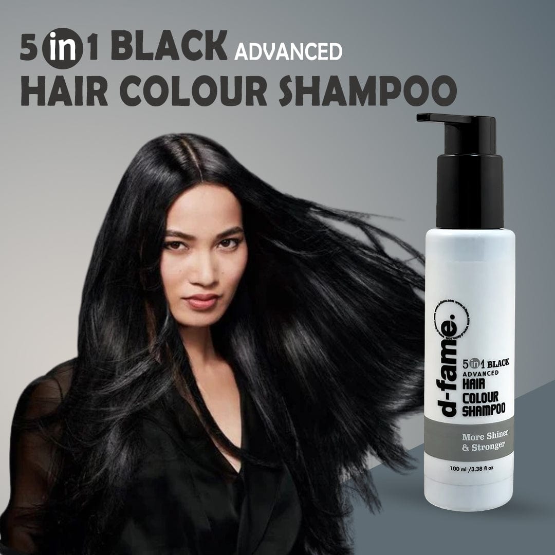 black hair colour shampoo