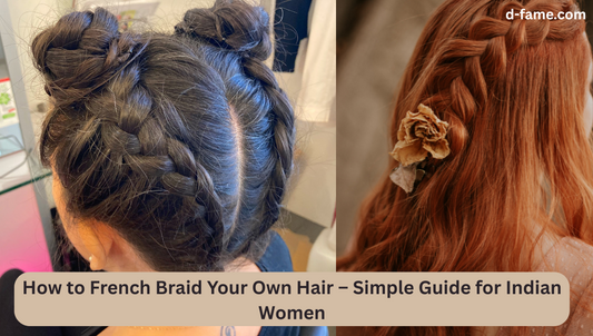 How to French Braid Your Own Hair – Simple Guide for Indian Women