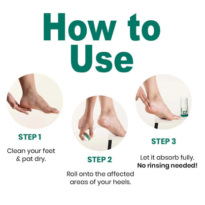 D-Fame Advanced Feet Roll-On – 25% Urea Heel Repair Formula