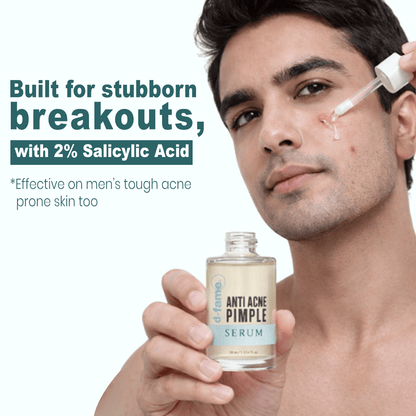 D-Fame Pimple & Anti-Acne Serum – Clear Skin, Oil Control & Spot Reduction