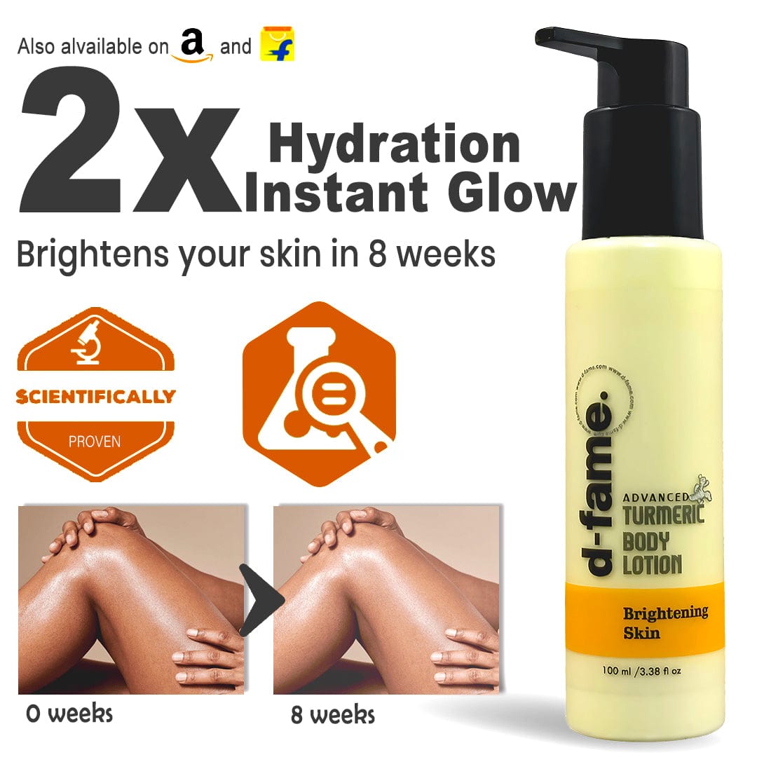D-Fame Advanced Turmeric Body Lotion