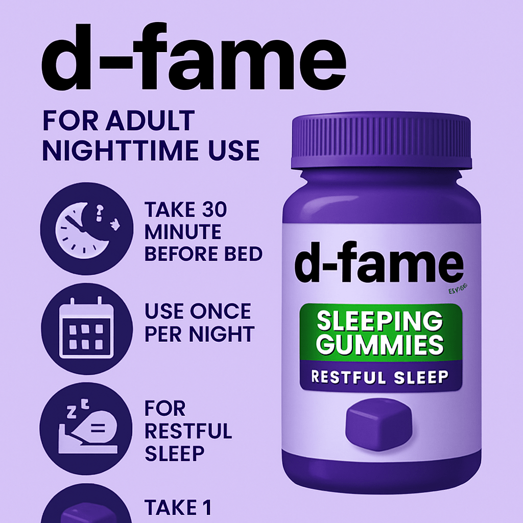 D-Fame Sleep 30 Gummy Muscle Recovery