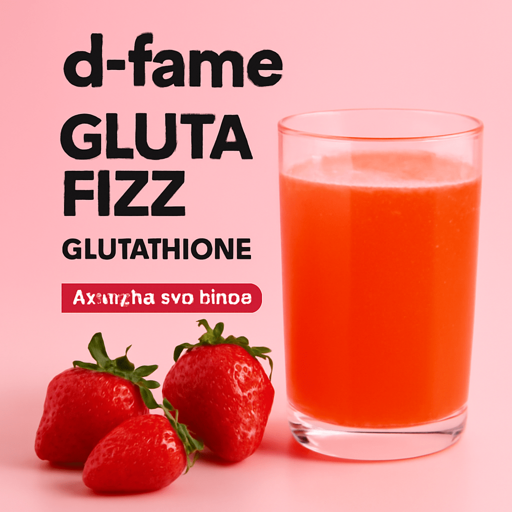 D-Fame Gluta Fizz Tablets for Clear & Glowing Skin